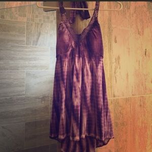 Tie Dye Halter Top